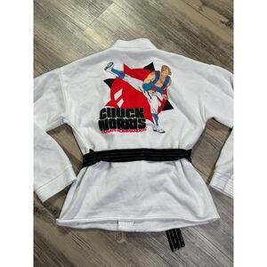 Vtg Karate Kommandos 1980s Chuck Norris Kids Pajama Medium 12-14 Karate Gi RARE